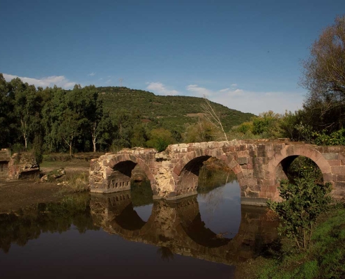 Allai ponte romano e riflessi