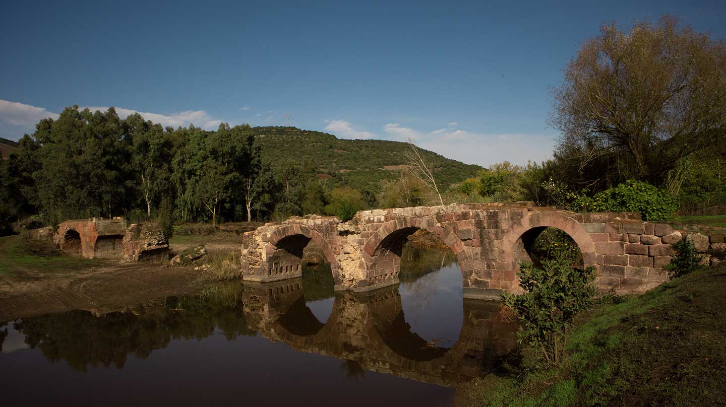 Allai ponte romano e riflessi